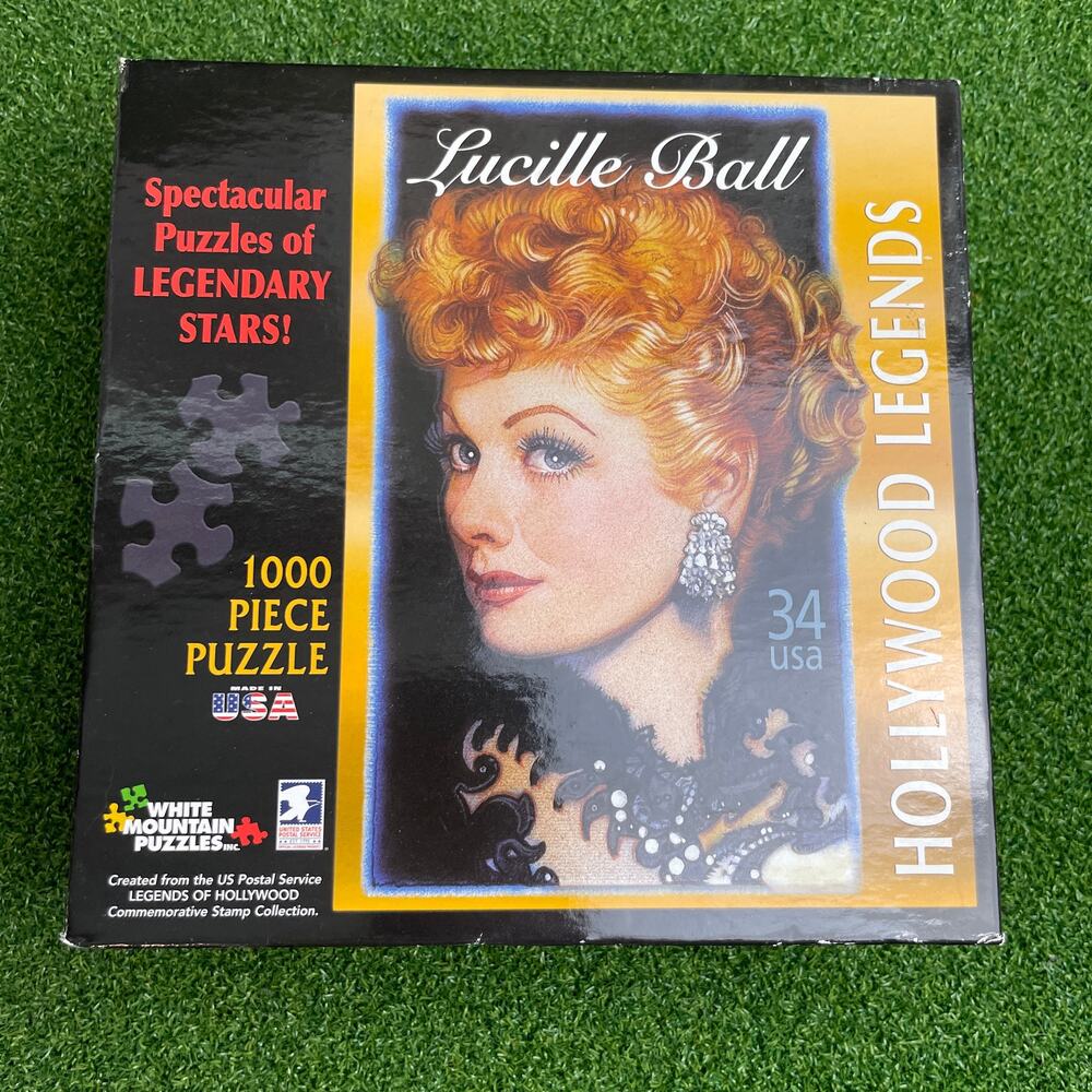 White Mountain Puzzles Hollywood Legends Lucille Ball 1000-piece Jigsaw Puzzle
